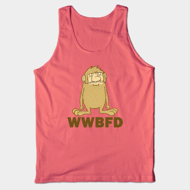 What Would Bigfoot Do? Tank Top by calavara